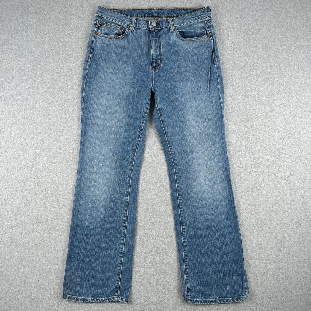 Polo Jeans Co Ralph Lauren Jeans Womens‎ 14 Blue Classic Bootcut Classic Fit